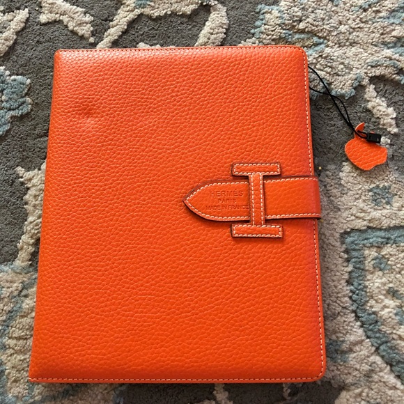 Hermes Accessories - Hermès Apple iPad cover case orange